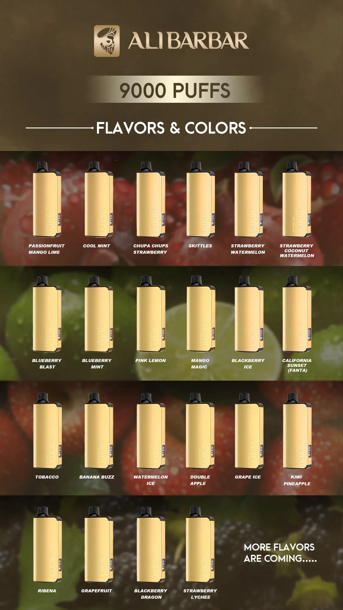 How to Identify the FTP (Blackberry Dragon) Flavour in Alibarbar Vapes – A Guide for Aussie Vapers